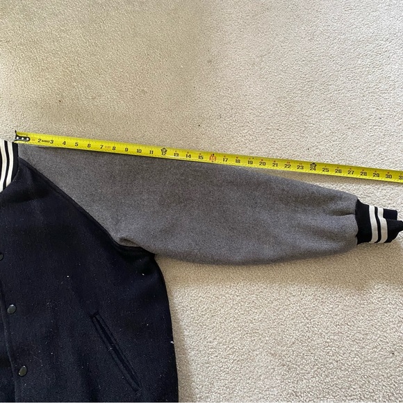 Vintage Wool Blend Varsity Jacket - Picture 8 of 8